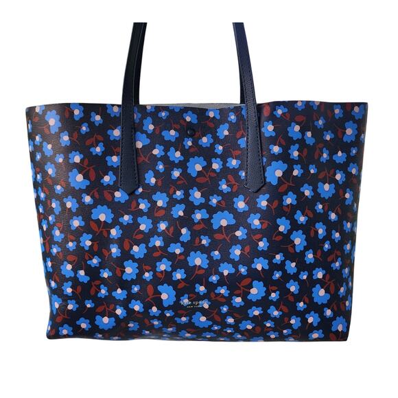Kate Spade New York Large Molly Party Floral PVC Tote Bag - Picture 4 of 14